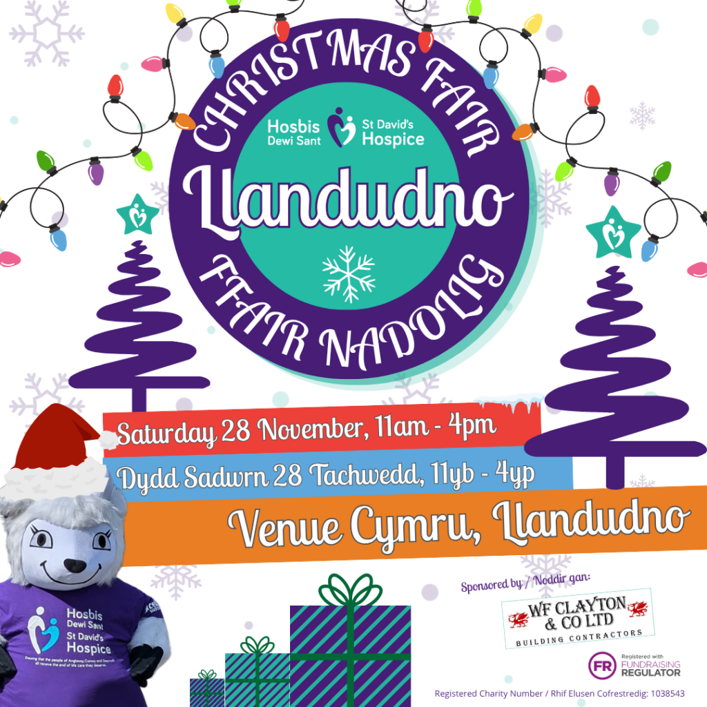 St David’s Hospice Llandudno Christmas Fair