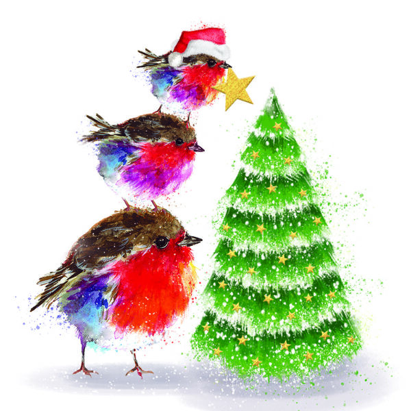 Coeden Deulu Robin Blewog / Fluffy Robin Family Tree